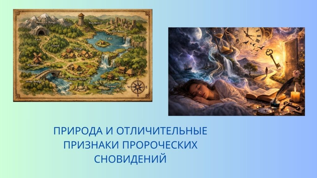 Отличительные признаки пророческих сновидений